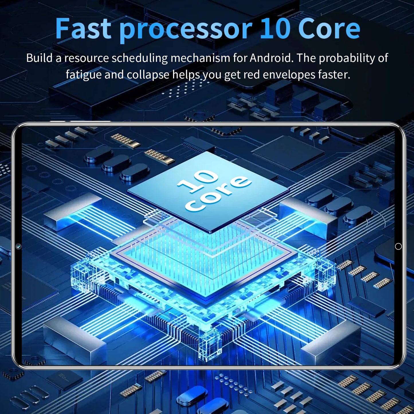 2025 New 10.36Inch Original Tablet 16GB Ram 1TB Rom Android13.0 Dual SIM 10 Core 12000mAh Bluetooth WIFI 5G Network Tablet PC