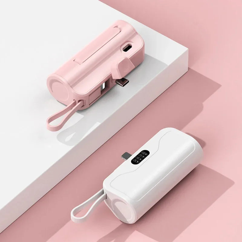 Mini Portable Mobile Phone Charger External Battery Power Bank Plug and Play Suitable for Apple Samsung Huawei Xiaomi 10000mAh