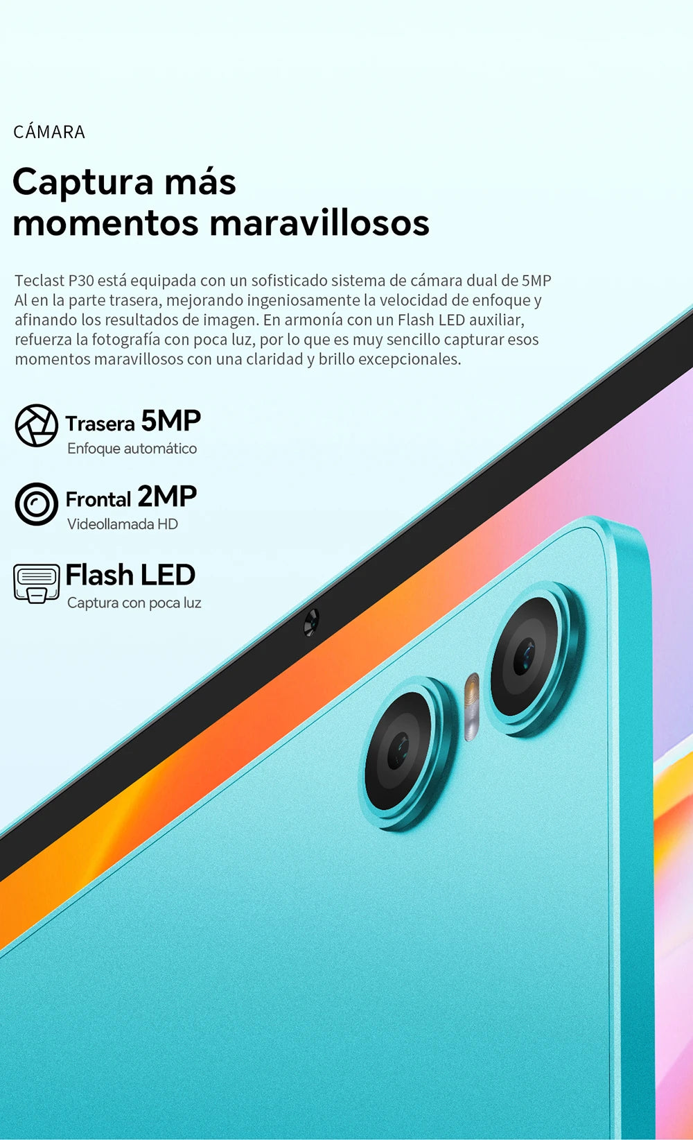 Teclast P30 Android 14 Tablet, 10.1 Inches, Maximum 12 Gb Ram, 128Gb Rom, 1280X800 Ips, Unisoc T606, 8 Cores, 6000 Mah