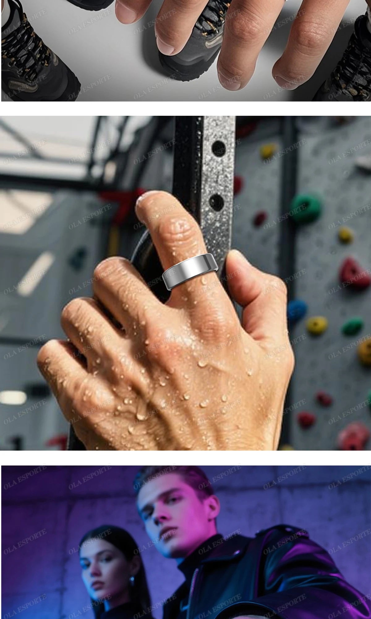 For Xiaomi Smart Ring Men Women Bluetooth Monitor Blood HeartRate Blood Oxygen Monitor Smartring MultiSport 5ATM Waterproof 2025