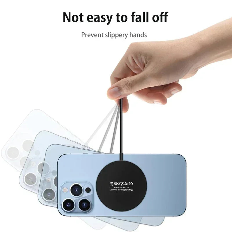 100W Magnetic Wireless Charger Pad USB + Type C For Magsafe iPhone 16 15 14 13 12 Pro Max Fast Charging Dock Station Chargers