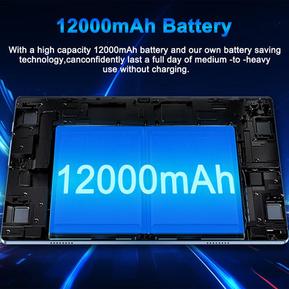 2025 New 5G Tablet 10.36Inch Android 13.0 Tablet MTK6797 16GB RAM 1TB ROM Tablet PC Dual Cameras Dual Sim Card Wifi Type-c