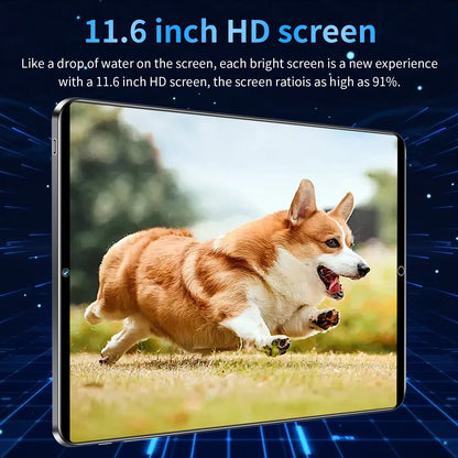 2025 New 10.36Inch Original Tablet 16GB Ram 1TB Rom Android13.0 Dual SIM 10 Core 12000mAh Bluetooth WIFI 5G Network Tablet PC