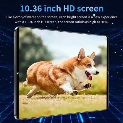 2025 5G Original 10.36Inch Tablet Android 16GB RAM 1TB ROM 12000mAh battery Android 13.0 MTK6797 10-core WiFi Network Dual Sim