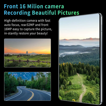 2025 New 5G Global Version Tablet 16GB RAM 1TB ROM 10.36 Inch tablet Android 13.0 Pad 10 CoreTablet PC Dual Wifi Dual SIM Card