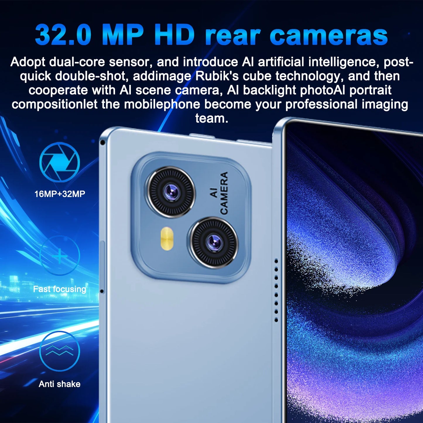 2025 New 5G Tablet 10.36Inch Android 13.0 Tablet MTK6797 16GB RAM 1TB ROM Tablet PC Dual Cameras Dual Sim Card Wifi Type-c