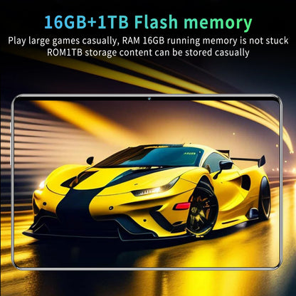 2025 5G Tablet Android 13.0 Brand New 10.36 inch 16GB RAM 1TB ROM Tablet 16MP 32MP 12000mAh 10Core WIFI Bluetooth Network Tablet