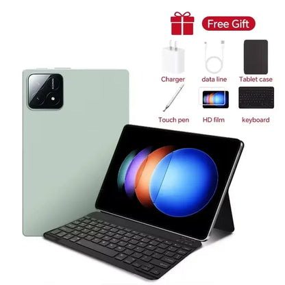 2025 Original  Tablet Android14 Snapdragon888 11Inch HD 16GB+1TB 12000mAh 5G Dual SIM Bluetooth WiFi GPS Tables