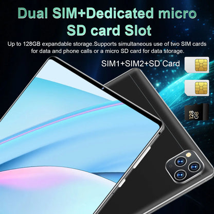 2025 5G Tablet Android 13.0 Brand New 10.36 inch 16GB RAM 1TB ROM Tablet 16MP 32MP 12000mAh 10Core WIFI Bluetooth Network Tablet