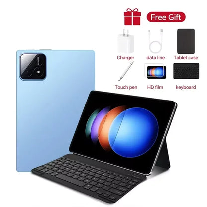 2025 Original  Tablet Android14 Snapdragon888 11Inch HD 16GB+1TB 12000mAh 5G Dual SIM Bluetooth WiFi GPS Tables