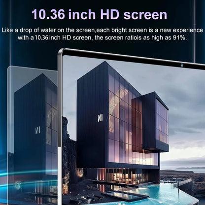 2025 New 5G Tablet 10.36Inch Android 13.0 Tablet MTK6797 16GB RAM 1TB ROM Tablet PC Dual Cameras Dual Sim Card Wifi Type-c