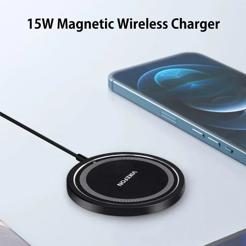 100W Magnetic Wireless Charger Pad USB + Type C For Magsafe iPhone 16 15 14 13 12 Pro Max Fast Charging Dock Station Chargers