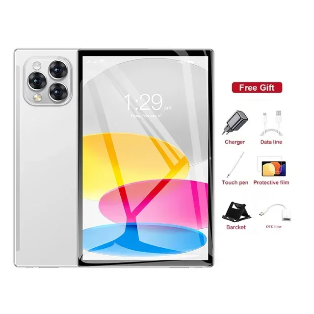 2025 New Pad 15 Pro Tablet Android13 Snapdragon870 11Inch HD 22GB+2TB 20000mAh 5G Dual SIM Bluetooth WiFi GPS Tablet