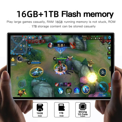 2025 Original Pad 15 Pro Tablet Android14 Snapdragon888 11Inch HD 16GB+1TB 20000mAh 5G Dual SIM Bluetooth WiFi GPS Tablet