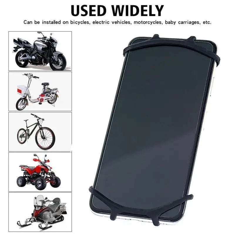 For Sram Garmin Bike Silicone Phone Holder Computer Bracket Accessories Phone Mount Case Motorcycle Shockproof Holder