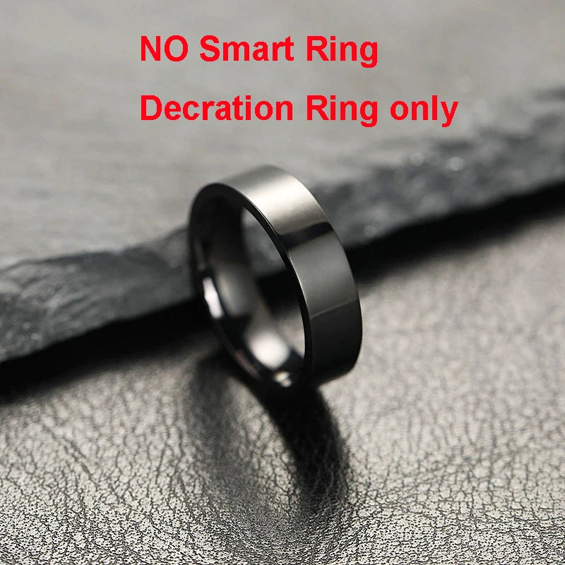 2025 New For Xiaomi Men Smart Ring Women, Heart Rate and Blood Oxygen Monitor Smartring IP68 & 5ATM Waterproof, Multi-sport Mode