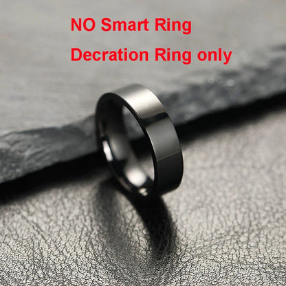 2025 New For Xiaomi Men Smart Ring Women, Heart Rate and Blood Oxygen Monitor Smartring IP68 & 5ATM Waterproof, Multi-sport Mode