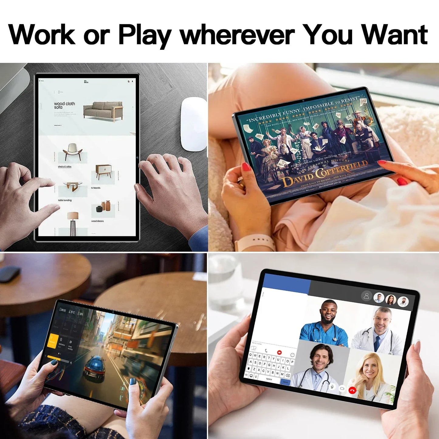 2025 New Pad 15 Pro Tablet Android13 Snapdragon870 11Inch HD 22GB+2TB 20000mAh 5G Dual SIM Bluetooth WiFi GPS Tablet