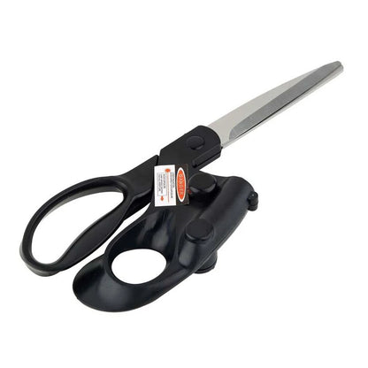 Popular New Professional Laser Guided Scissors for Home Crafts Wrapping Gifts Fabric Sewing Cut Straight Fast Scissor Shear