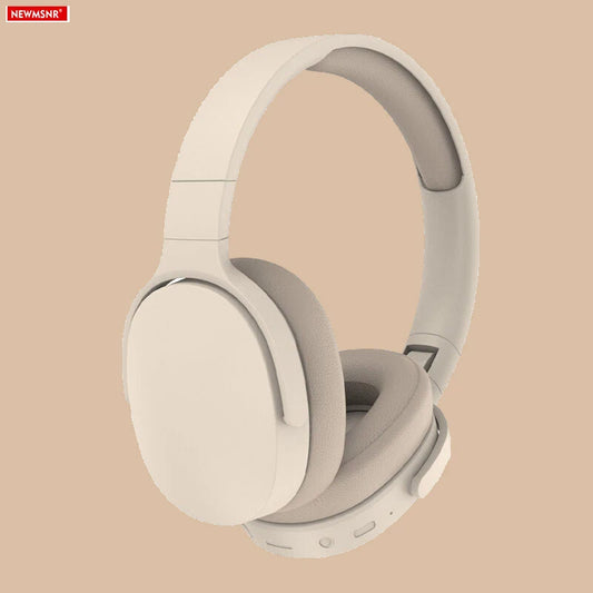 Wireless Bluetooth 5.3 Headphones Over Ear Hifi Stereo Headset True Sports With Earphones TF/AUX Music Player with HD Mic