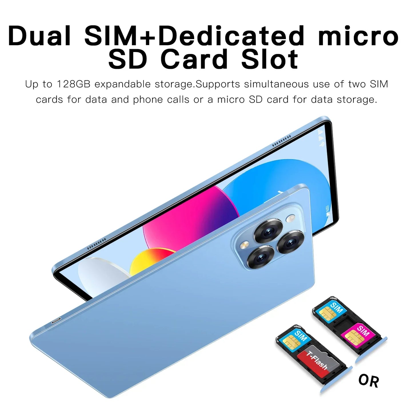 2025 New Pad 15 Pro Tablet Android13 Snapdragon870 11Inch HD 22GB+2TB 20000mAh 5G Dual SIM Bluetooth WiFi GPS Tablet