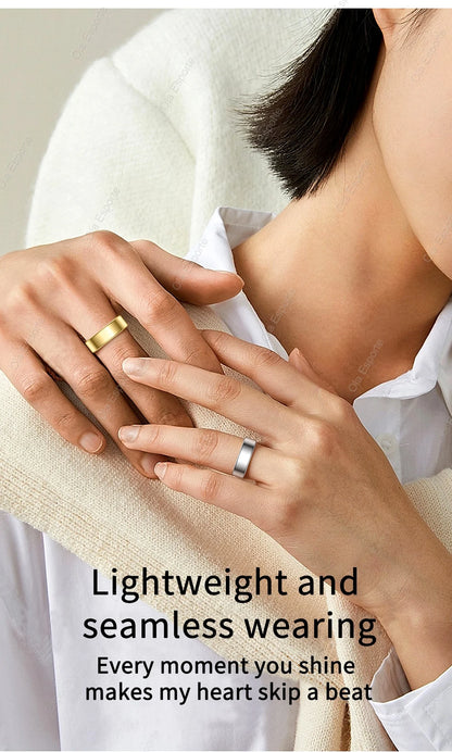 2025 New For Xiaomi Smart Ring Men Women, Heart Rate and Blood Oxygen Monitor Smartring IP68 & 5ATM Waterproof, Multi-sport Mode