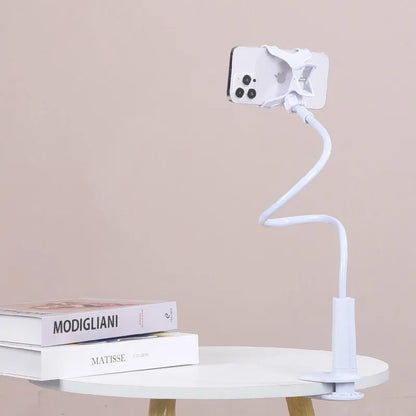 80cm Phone Holder Stand Lazy Bracket Headrest Bed 360 Flexible Long Arms Clamp Mount For iPhone Samsung and 3.5~6.7" Device