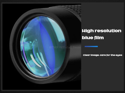 10-300X Zoom Metal HD Bak4 Powerful Binoculars Long Range Quality Portable Professional Telescope Monocular for Hunting