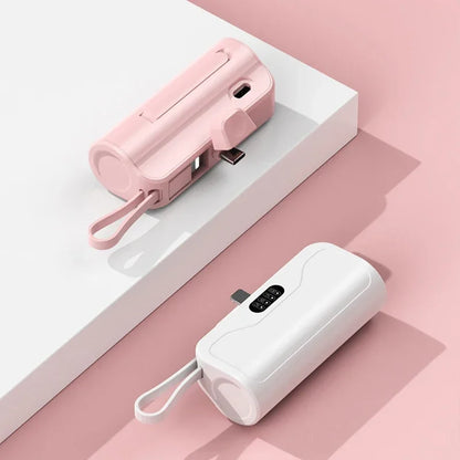 Mini Portable Mobile Phone Charger External Battery Power Bank Plug and Play Suitable for Apple Samsung Huawei Xiaomi 10000mAh