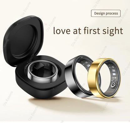 2025 New For Xiaomi Smart Ring Men Women, Heart Rate and Blood Oxygen Monitor Smartring IP68 & 5ATM Waterproof, Multi-sport Mode