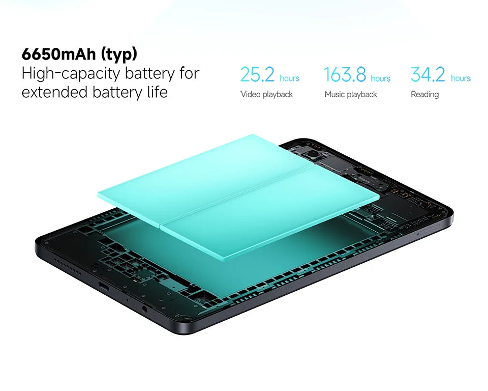 Pad SE 8.7 inch Global Version Mi Tablet MTK Helio G85 6650mAh Dual speakers Dolby Atmos® 90Hz Display