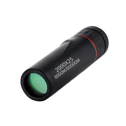 2025 2000X25 HD Monocular Telescope, Compact Portable for Travel, Hiking, Fishing, Camping, Stargazing, Concerts & Bird Watching