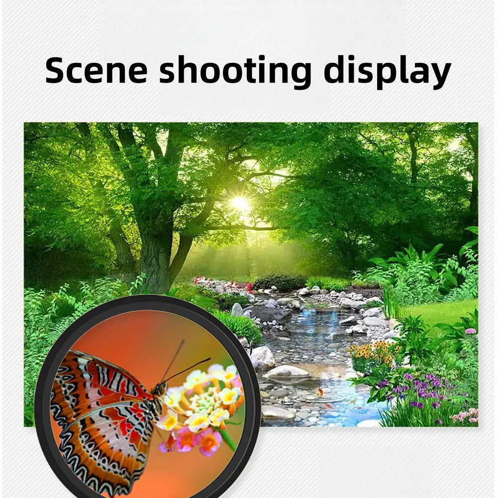 10-300X Zoom High Definition Powerful Binocular Telescope Remote Portable High Quality Professional Hunting Monocular Telescope