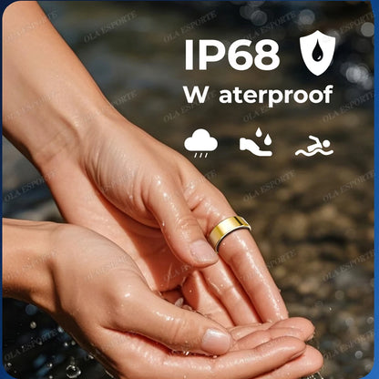For Xiaomi Smart Ring Men Women Bluetooth Monitor Blood HeartRate Blood Oxygen Monitor Smartring MultiSport 5ATM Waterproof 2025