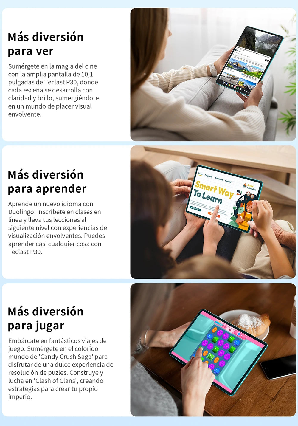 Teclast P30 Android 14 Tablet, 10.1 Inches, Maximum 12 Gb Ram, 128Gb Rom, 1280X800 Ips, Unisoc T606, 8 Cores, 6000 Mah