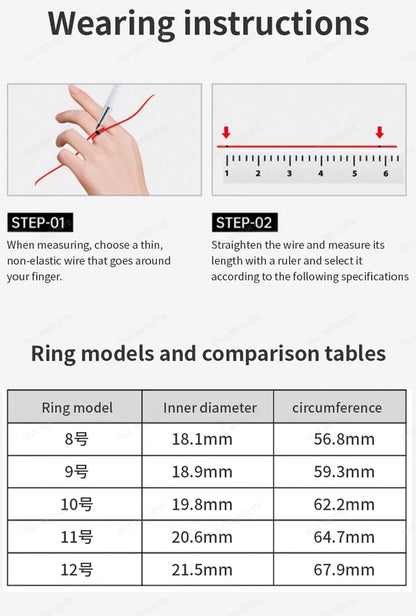 New Smart Ring with Charging Case for men women,Health and Sleep Monitor,iP68 & 5ATM Waterproof,Multi-sport Mode,For Android ios