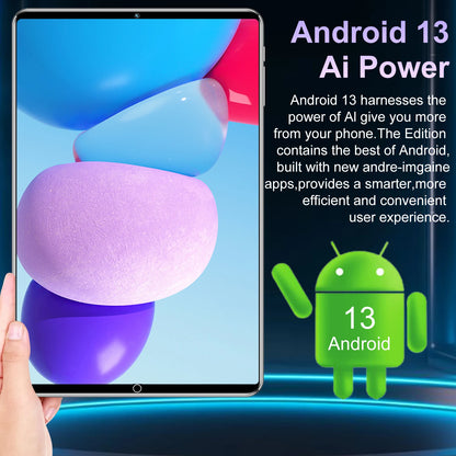 2025 New 5G Tablet 10.36Inch Android 13.0 Tablet MTK6797 16GB RAM 1TB ROM Tablet PC Dual Cameras Dual Sim Card Wifi Type-c