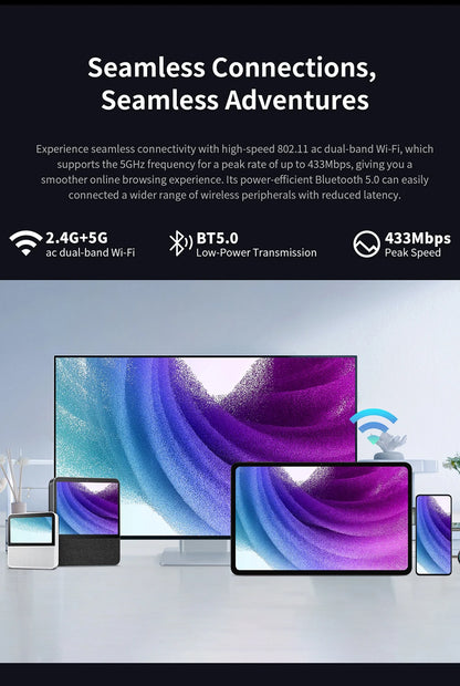 Teclast T60 Android 14 Tablet 12" 2K 90Hz Display, UNISOC T620, Max 20GB RAM, 256GB ROM, 8000mAh, 18W Fast Charge, 4G LTE, GPS