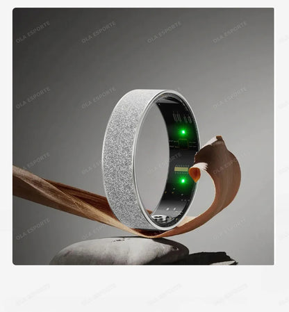 New Smart Ring with Charging Case for men women,Health and Sleep Monitor,iP68 & 5ATM Waterproof,Multi-sport Mode,For Android ios