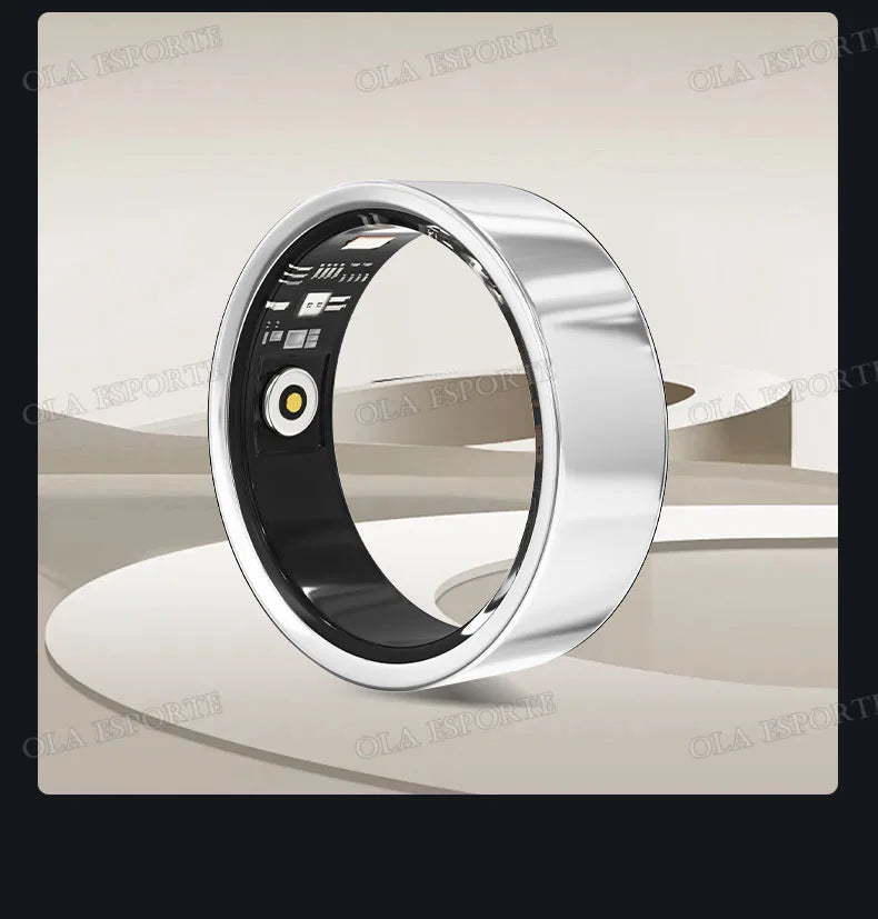 2025 New For Xiaomi Men Smart Ring Women, Heart Rate and Blood Oxygen Monitor Smartring IP68 & 5ATM Waterproof, Multi-sport Mode