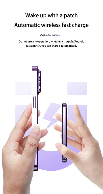 OnePlus 50000mAh Magnetic Power Bank Magnet Wireless Ultra Slim Fast Charge Auxiliary Battery Charging For IPhone Samsung Xiaomi