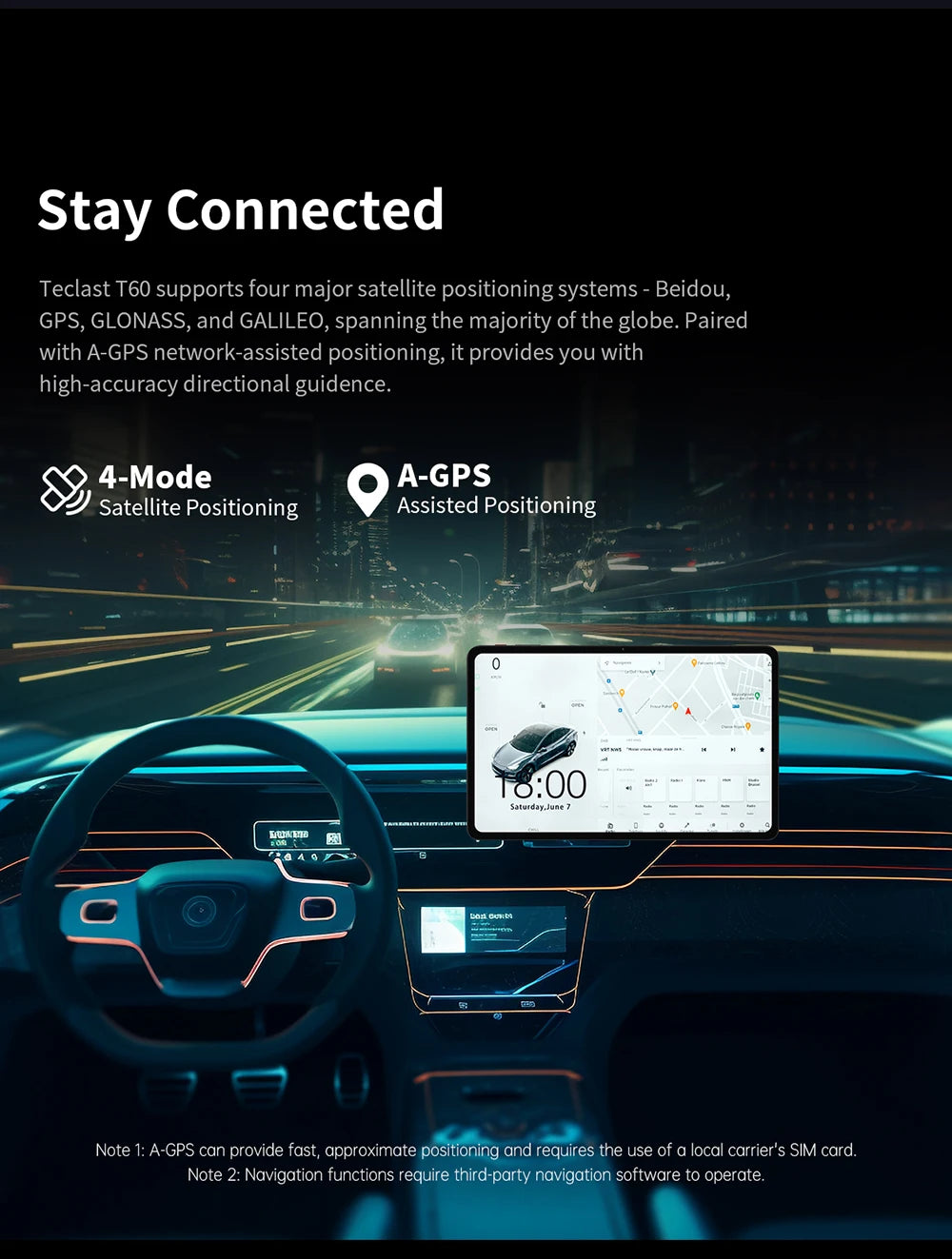Teclast T60 Android 14 Tablet 12" 2K 90Hz Display, UNISOC T620, Max 20GB RAM, 256GB ROM, 8000mAh, 18W Fast Charge, 4G LTE, GPS