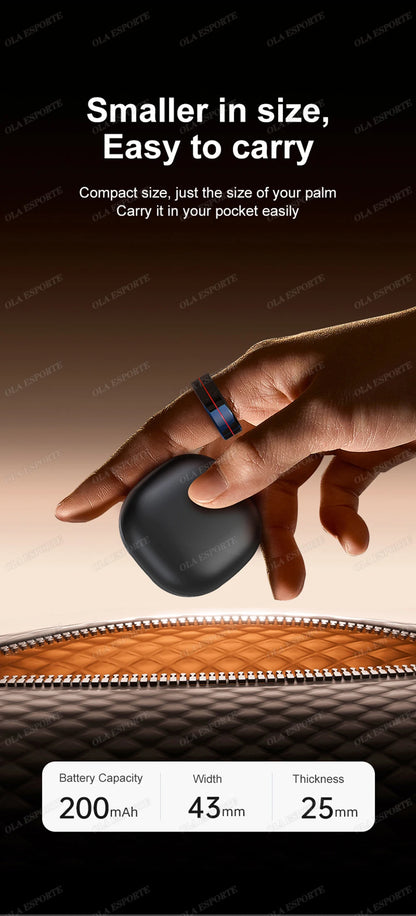 For Xiaomi Smart Ring Blood Pressure Heart Rate Monitoring Smartring IP68 & 5ATM Waterproof Multi-sport Mode Smartring Man Women